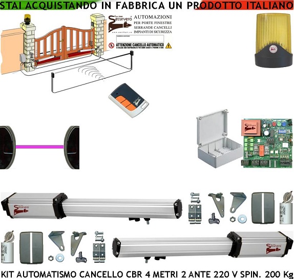 Automatismo Cancello 2 Ante